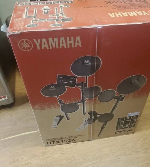 Yamaha dtx452k electronic drum set